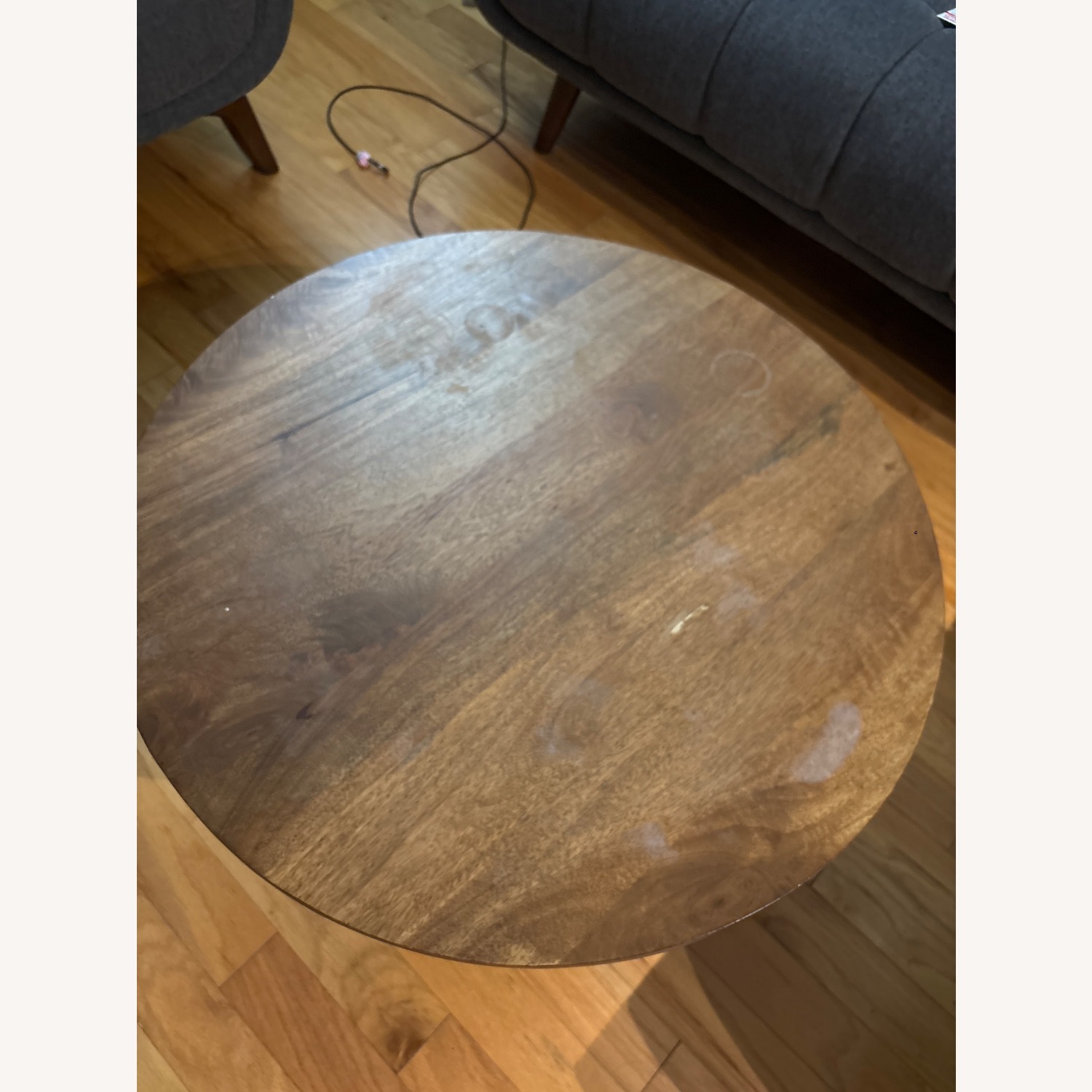 Williams Sonoma Light Brown Wood Coffee Table - image-4