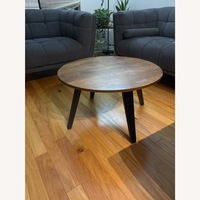 Williams Sonoma Light Brown Wood Coffee Table