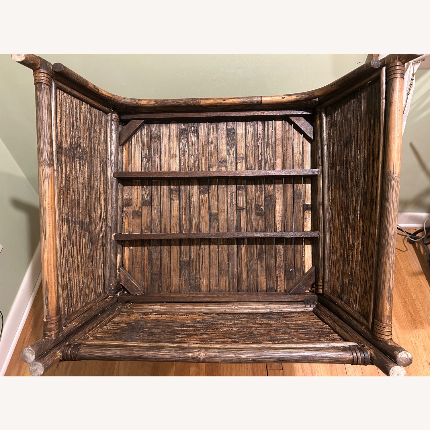 Natural Rattan Armchair - image-7