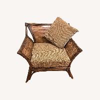 Natural Rattan Armchair