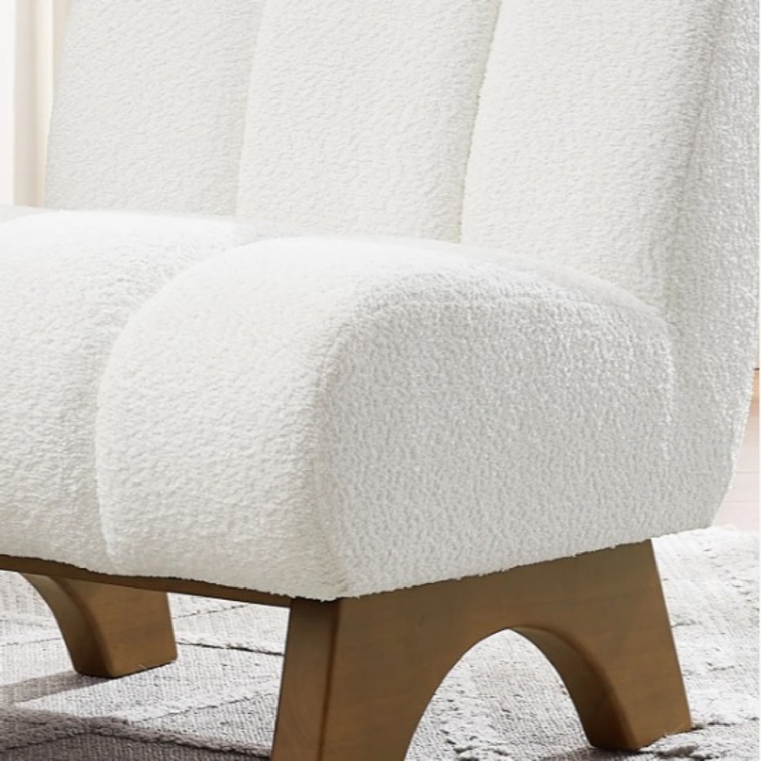 Pair of Modern Accent Chairs W Slip Covers - image-5