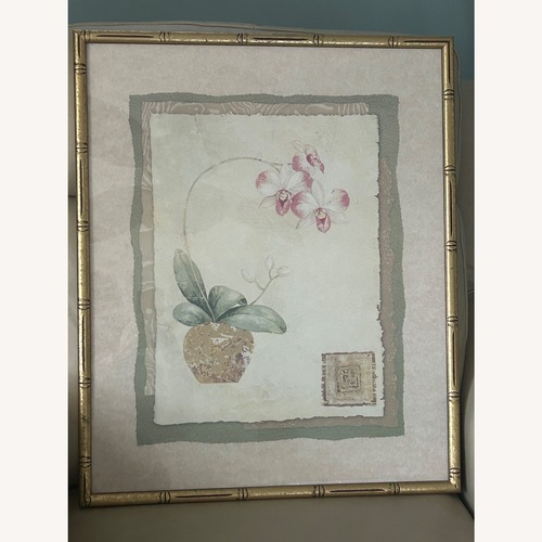 Used Vintage Asian Themed Set of 2 Prints for sale on AptDeco