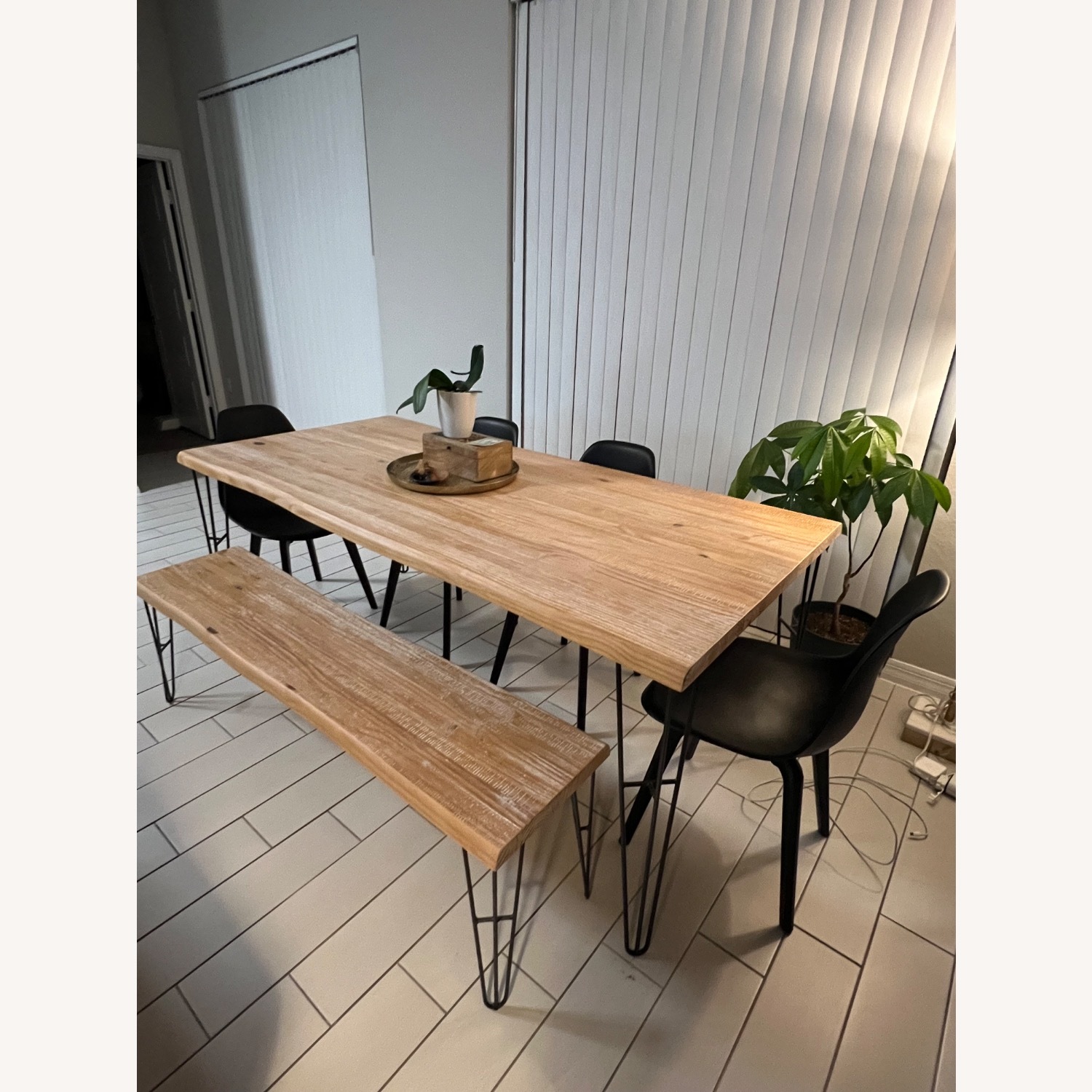 RoomsTo Go Palm Grove Natural Wood Dining Set - image-4
