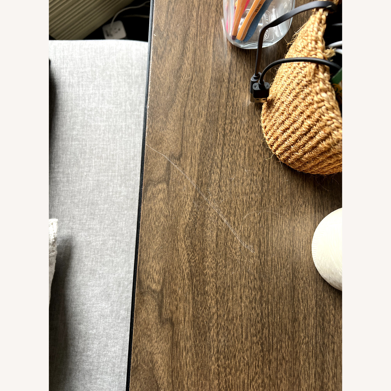 Knoll Florence Dark Brown Dining Table - image-3