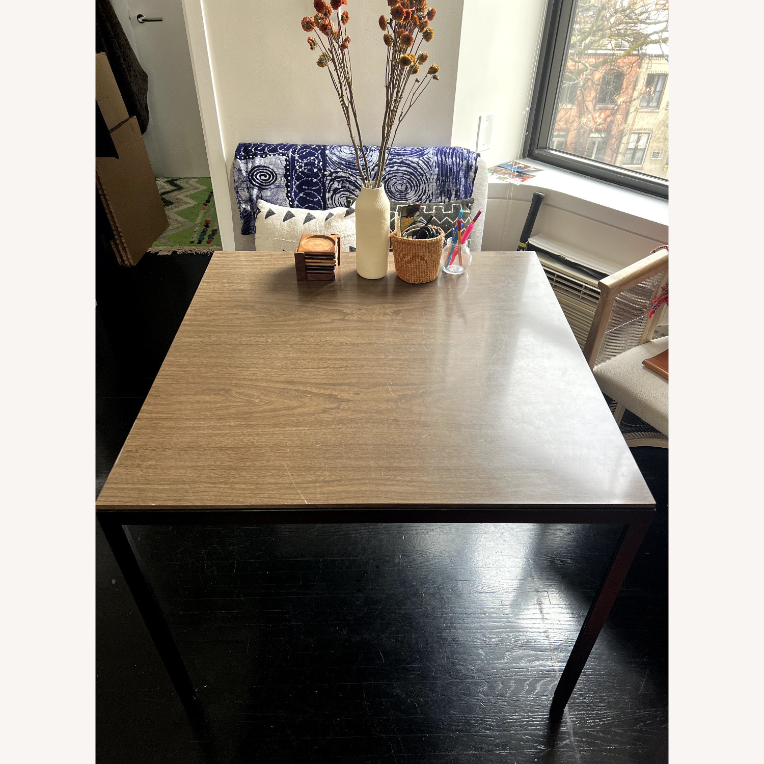 Knoll Florence Dark Brown Dining Table - image-0