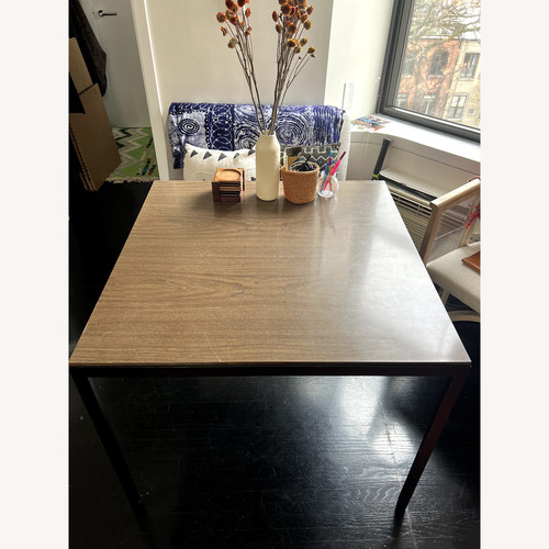 Used Knoll Florence Dark Brown Dining Table for sale on AptDeco