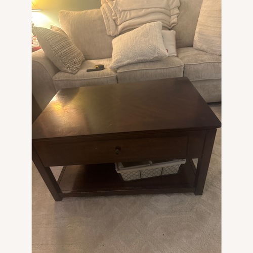 Used Wood Coffee Table for sale on AptDeco