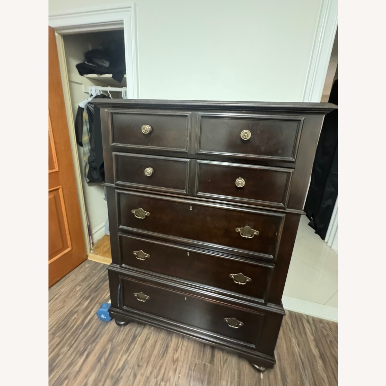 Dark Brown Dresser - image-2