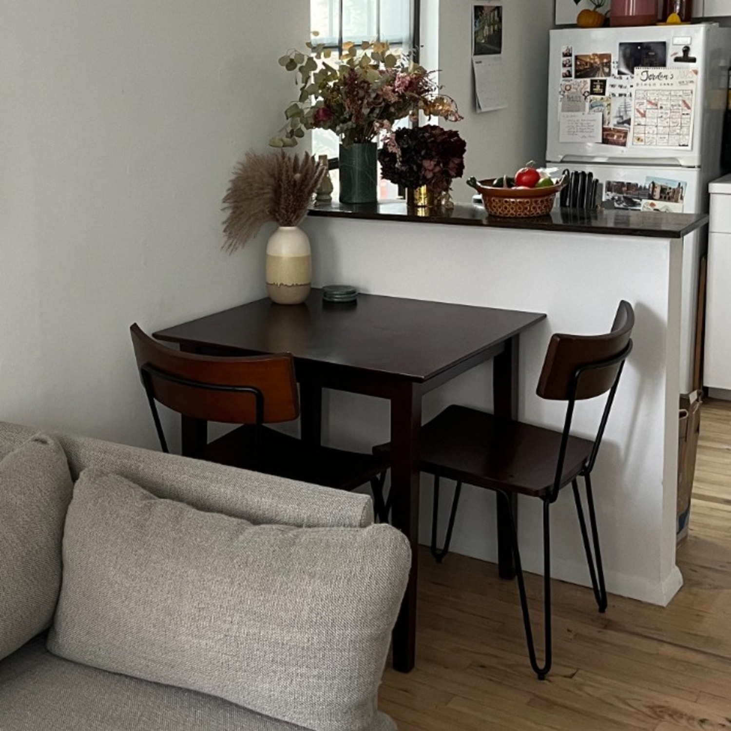West Elm Dark Brown Wood Dining Sets - image-1