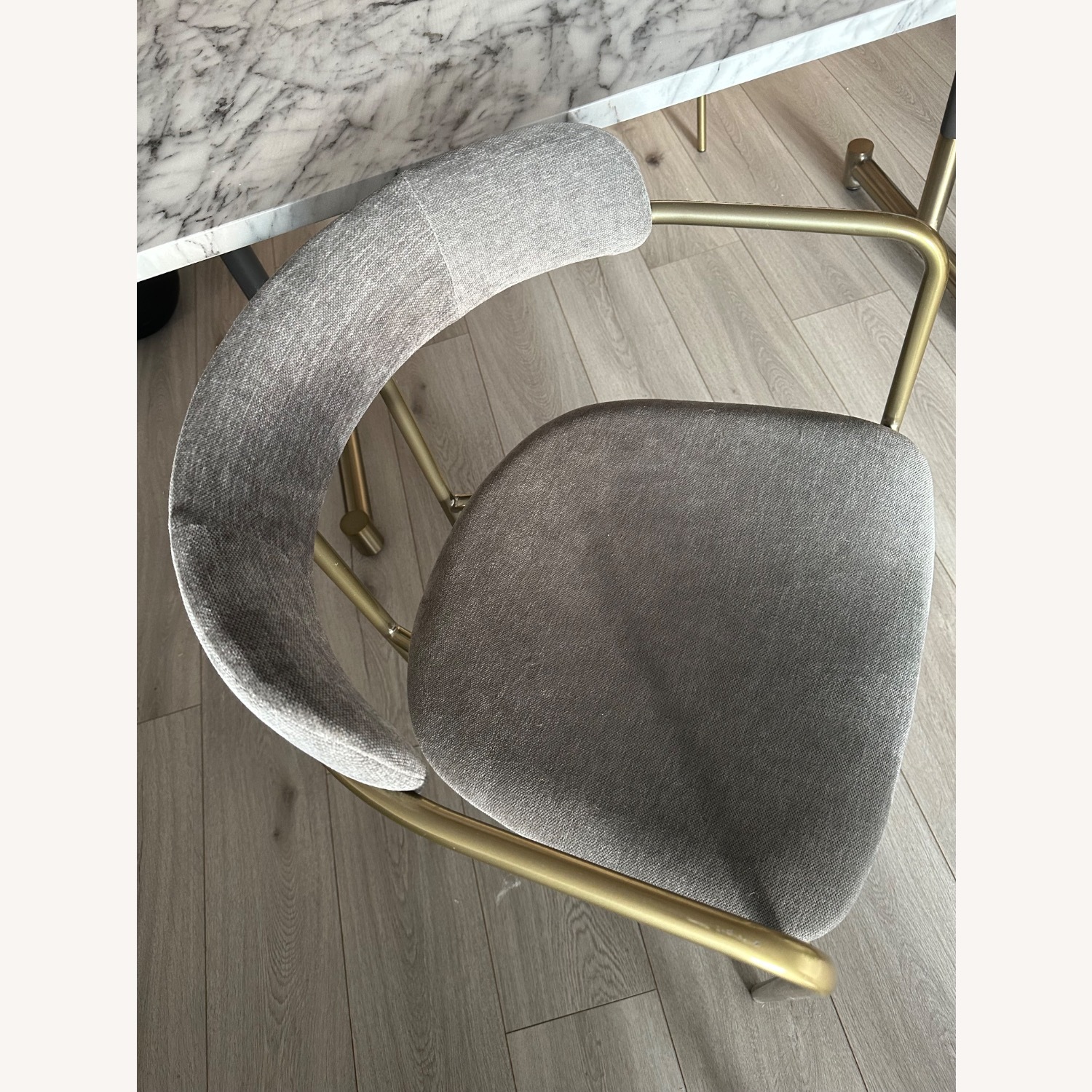 West Elm Dark Gray Lenox Dining Chair (Set of 2) - image-4