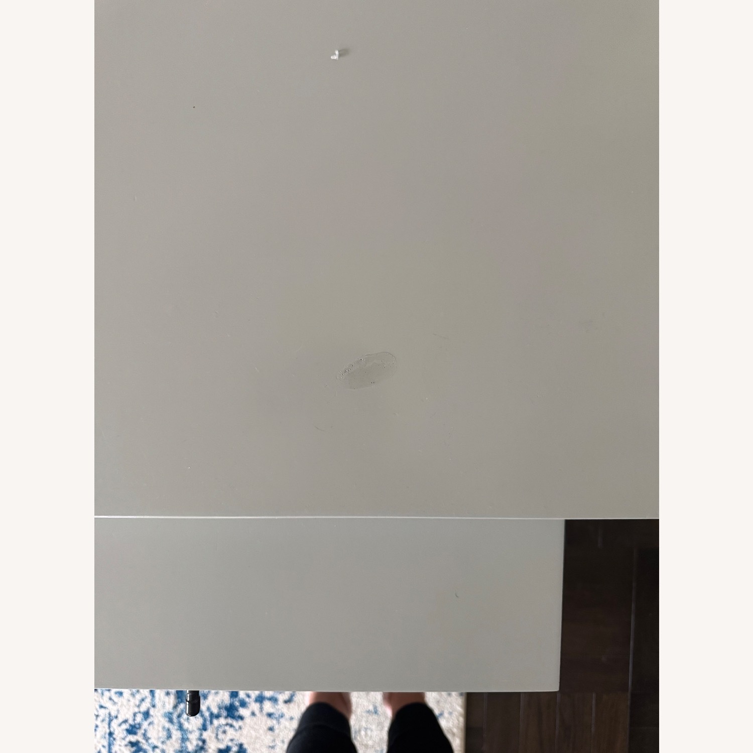 Ballard Designs Sophie Side Table, Blue Gray - image-3