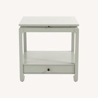 Ballard Designs Sophie Side Table, Blue Gray