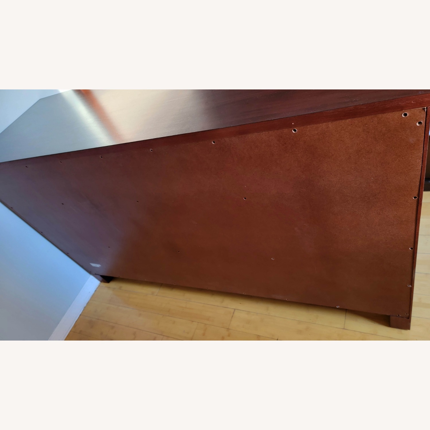 Pottery Barn Stratton Extra Wide Dresser Mahogany - image-7