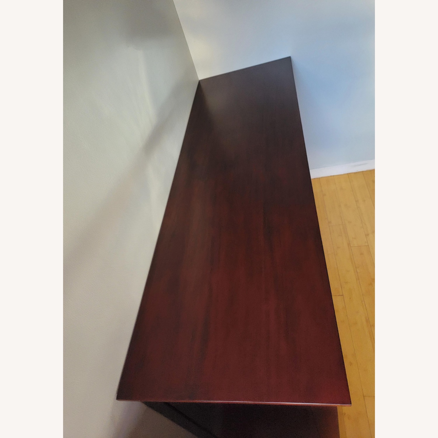 Pottery Barn Stratton Extra Wide Dresser Mahogany - image-4