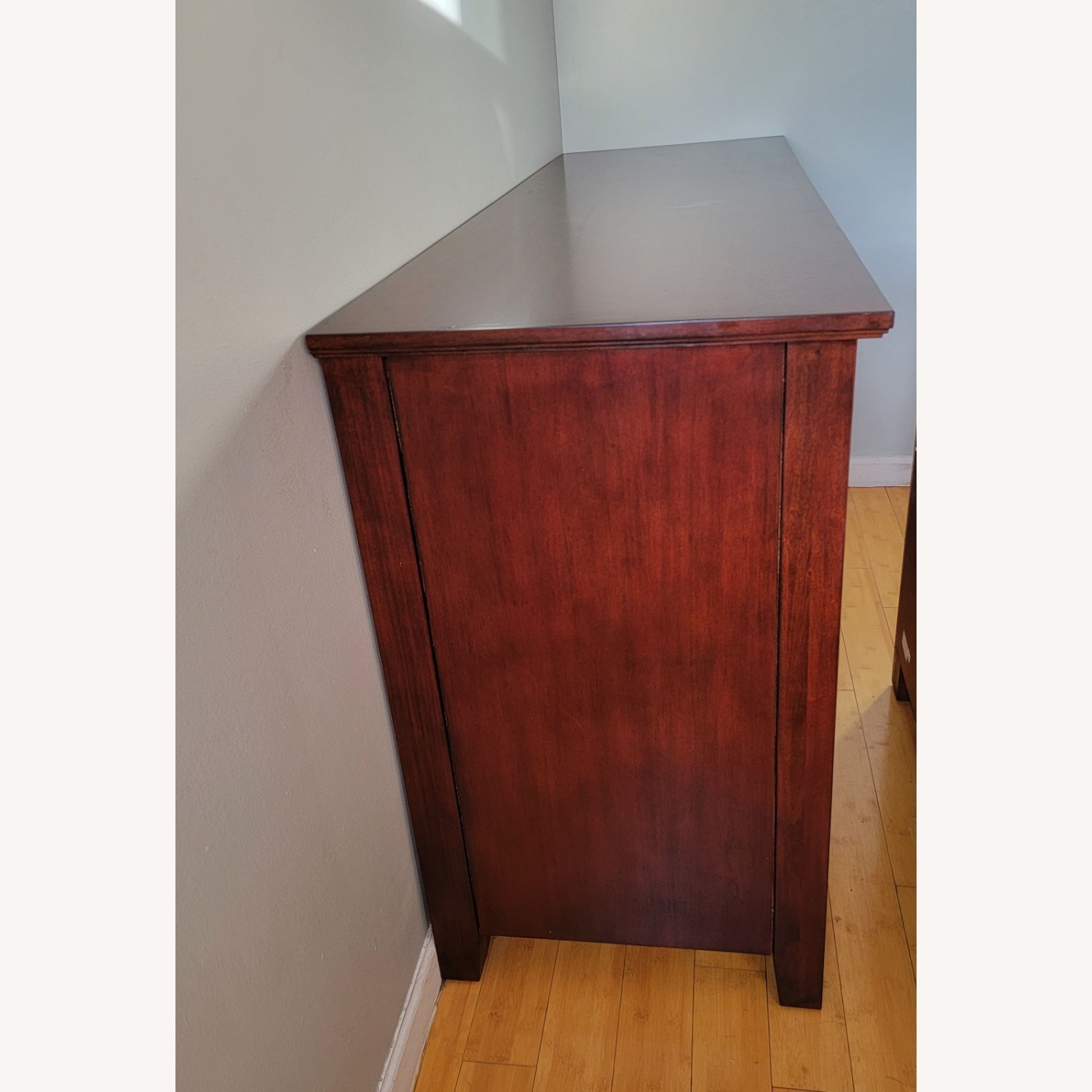 Pottery Barn Stratton Extra Wide Dresser Mahogany - image-6