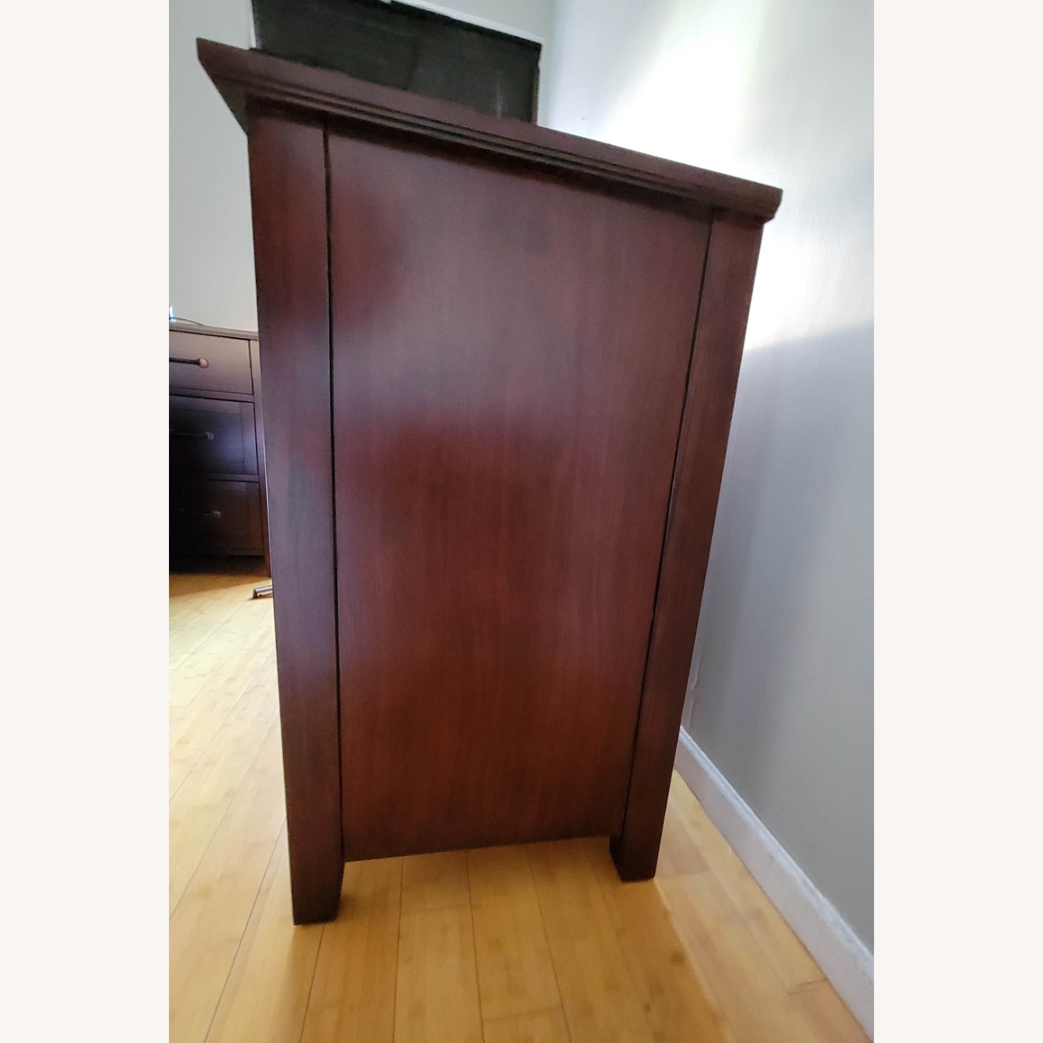 Pottery Barn Stratton Extra Wide Dresser Mahogany - image-3