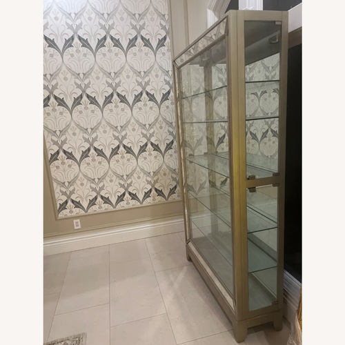 Used Pulaski Furniture Glass Curio for sale on AptDeco