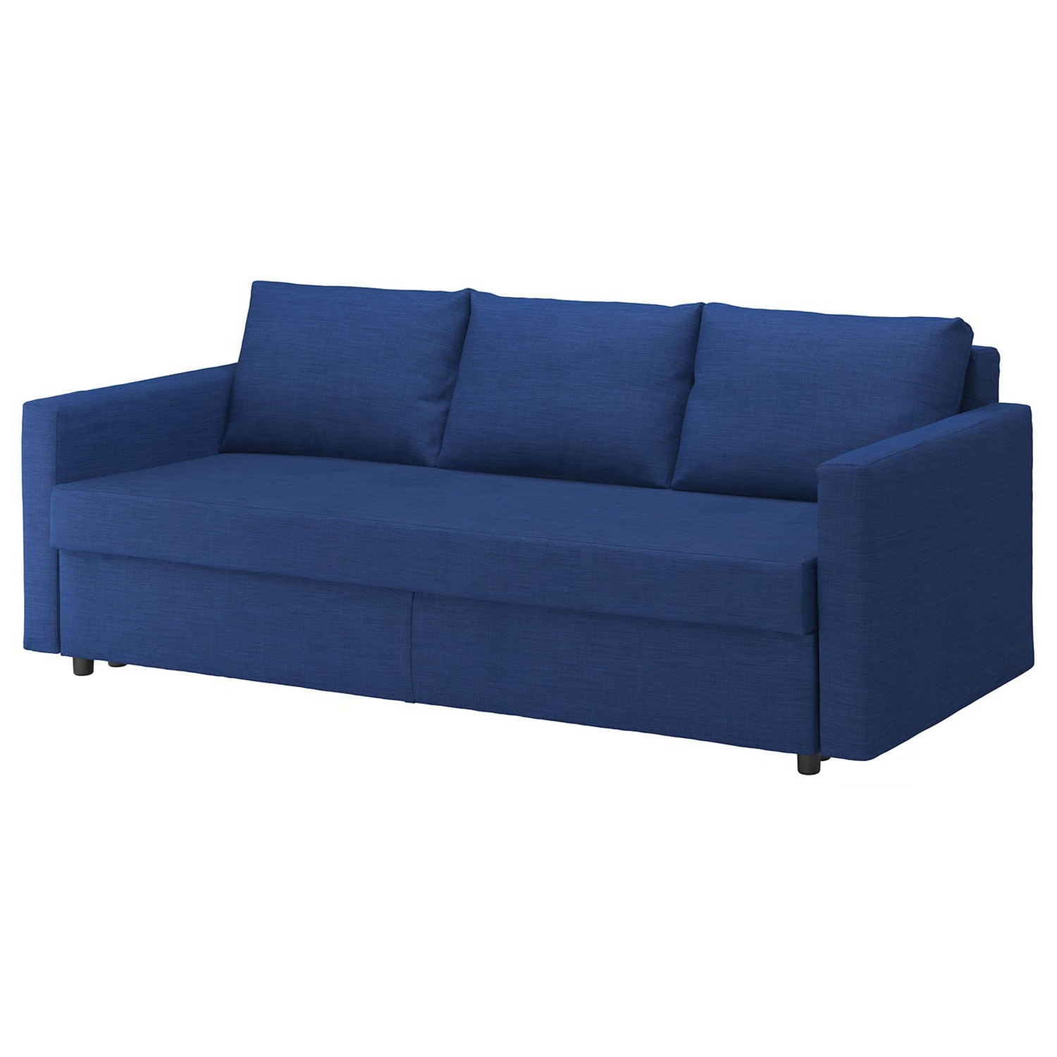 IKEA Friheten Blue Fabric Sleeper Sofa - image-0