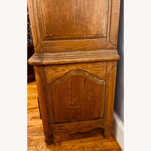 Used Vintage/Antique Natural Wood Armoire for sale on AptDeco