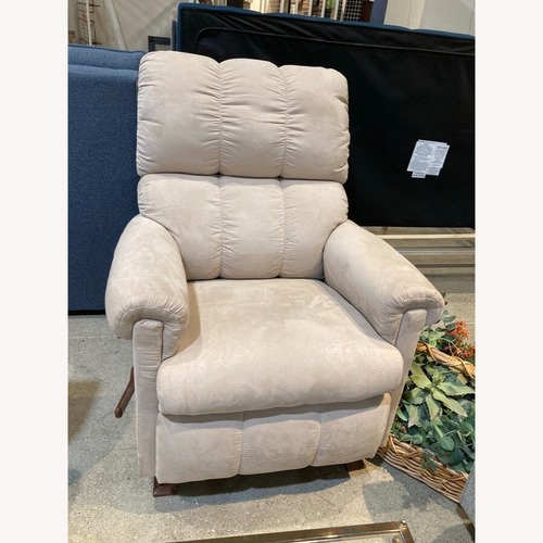 Used La-Z-Boy Microsuede Rocker Manual Recliner for sale on AptDeco