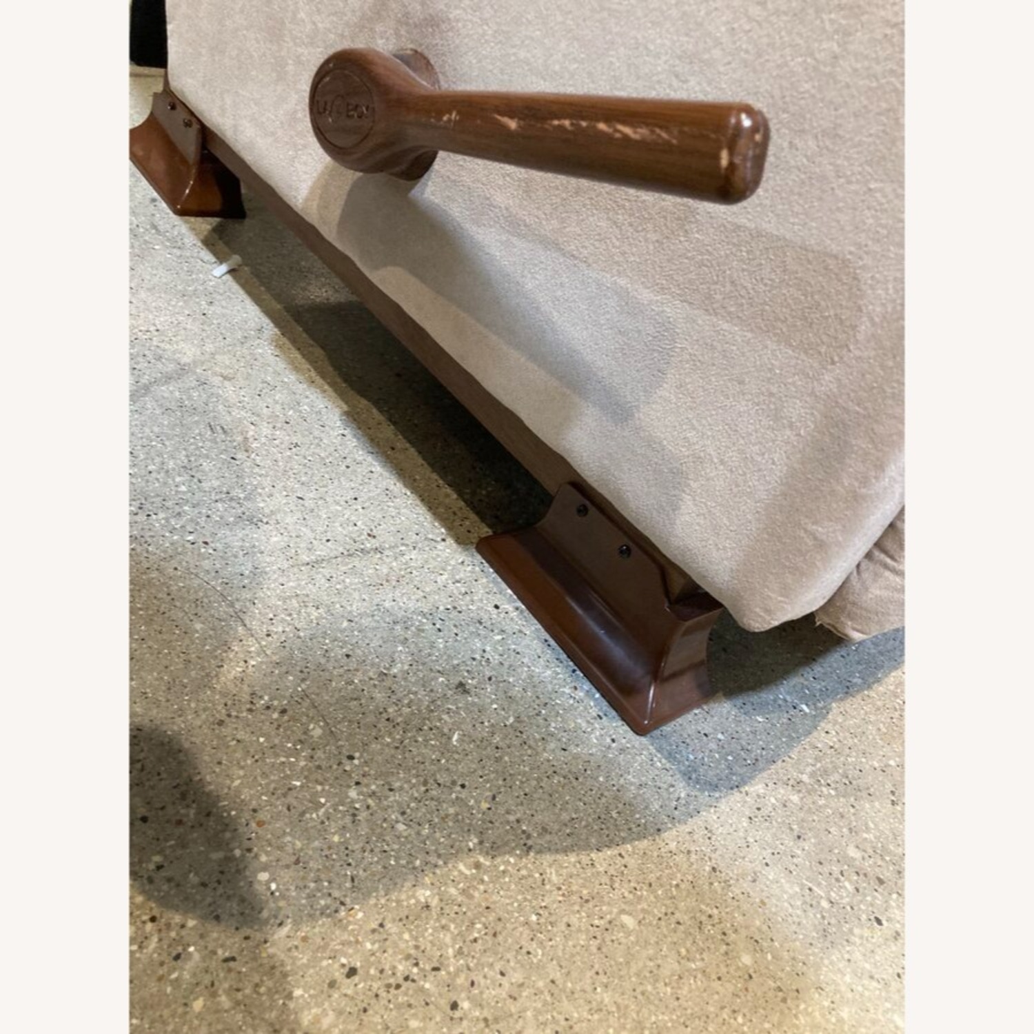 La-Z-Boy Microsuede Rocker Manual Recliner - image-7