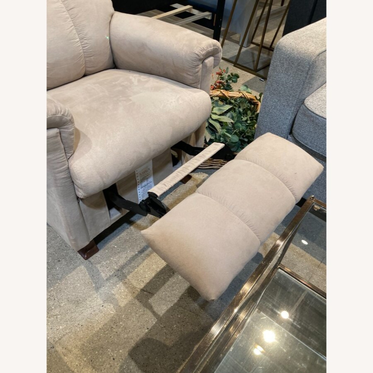 La-Z-Boy Microsuede Rocker Manual Recliner - image-6