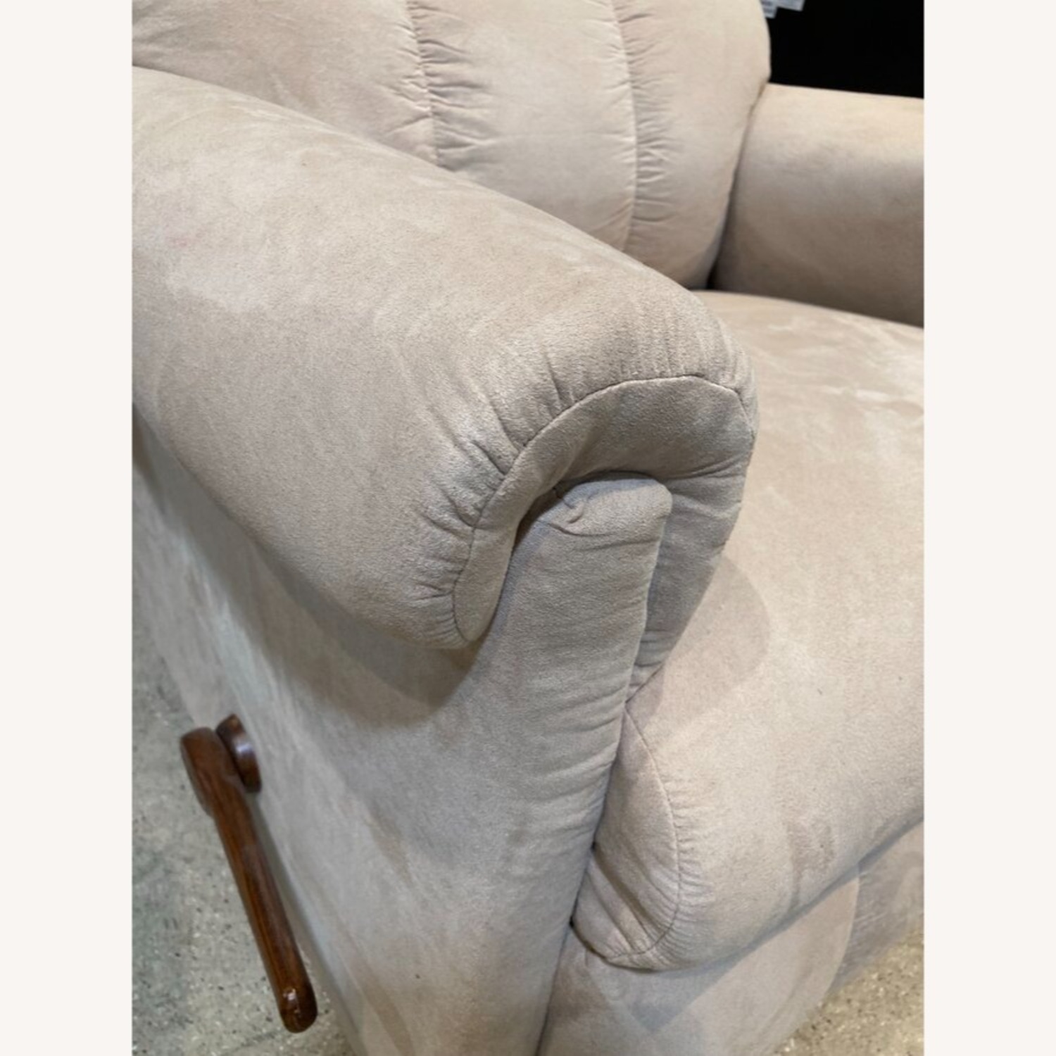 La-Z-Boy Microsuede Rocker Manual Recliner - image-4