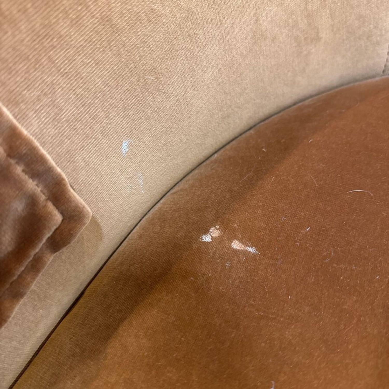 Archers Hall Upholstered Velvet Lounge Chair - image-5