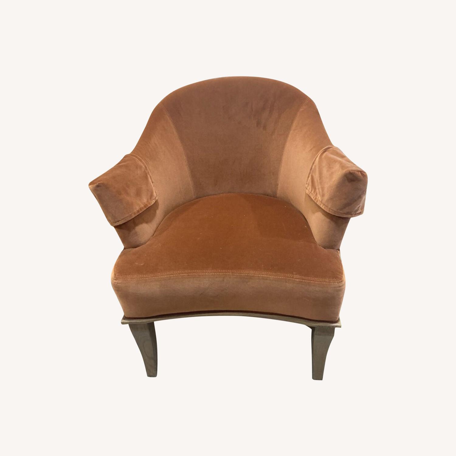 Archers Hall Upholstered Velvet Lounge Chair - image-0
