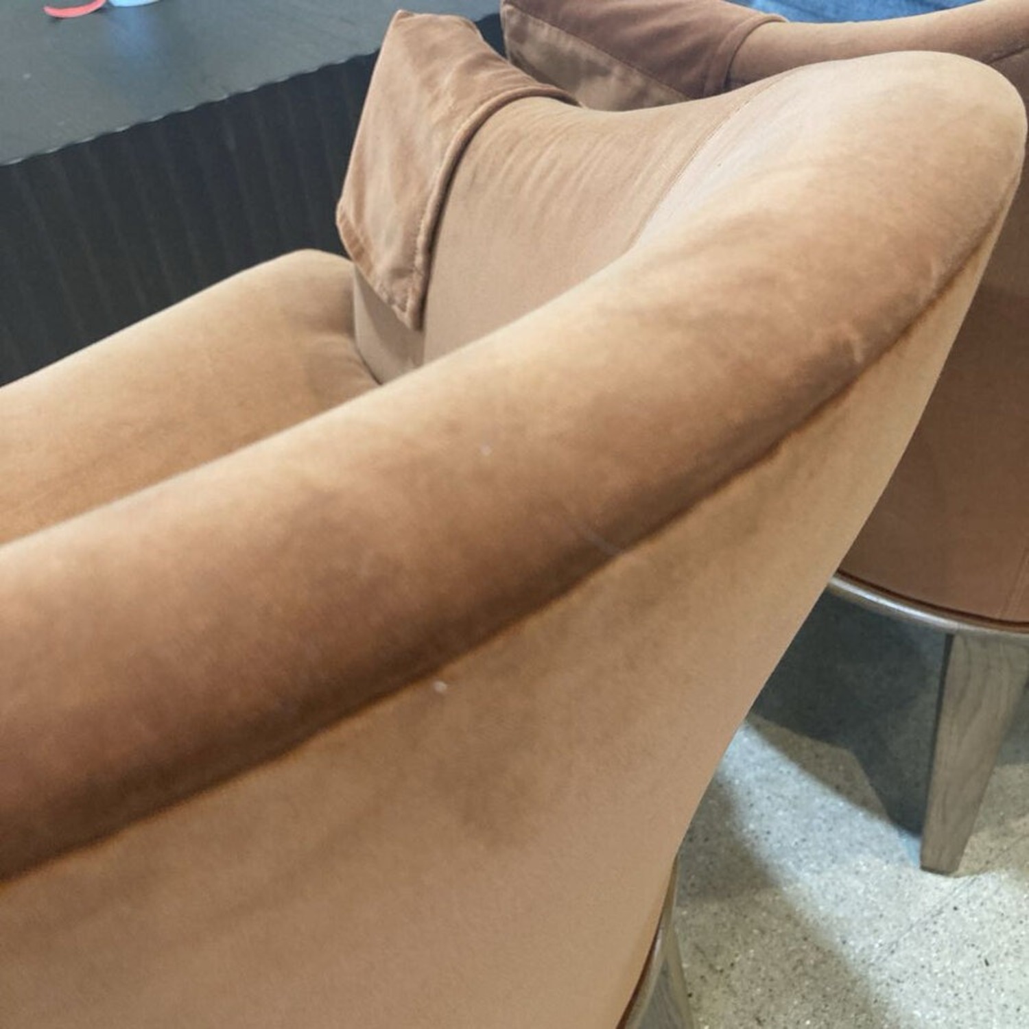 Archers Hall Upholstered Velvet Lounge Chair - image-13