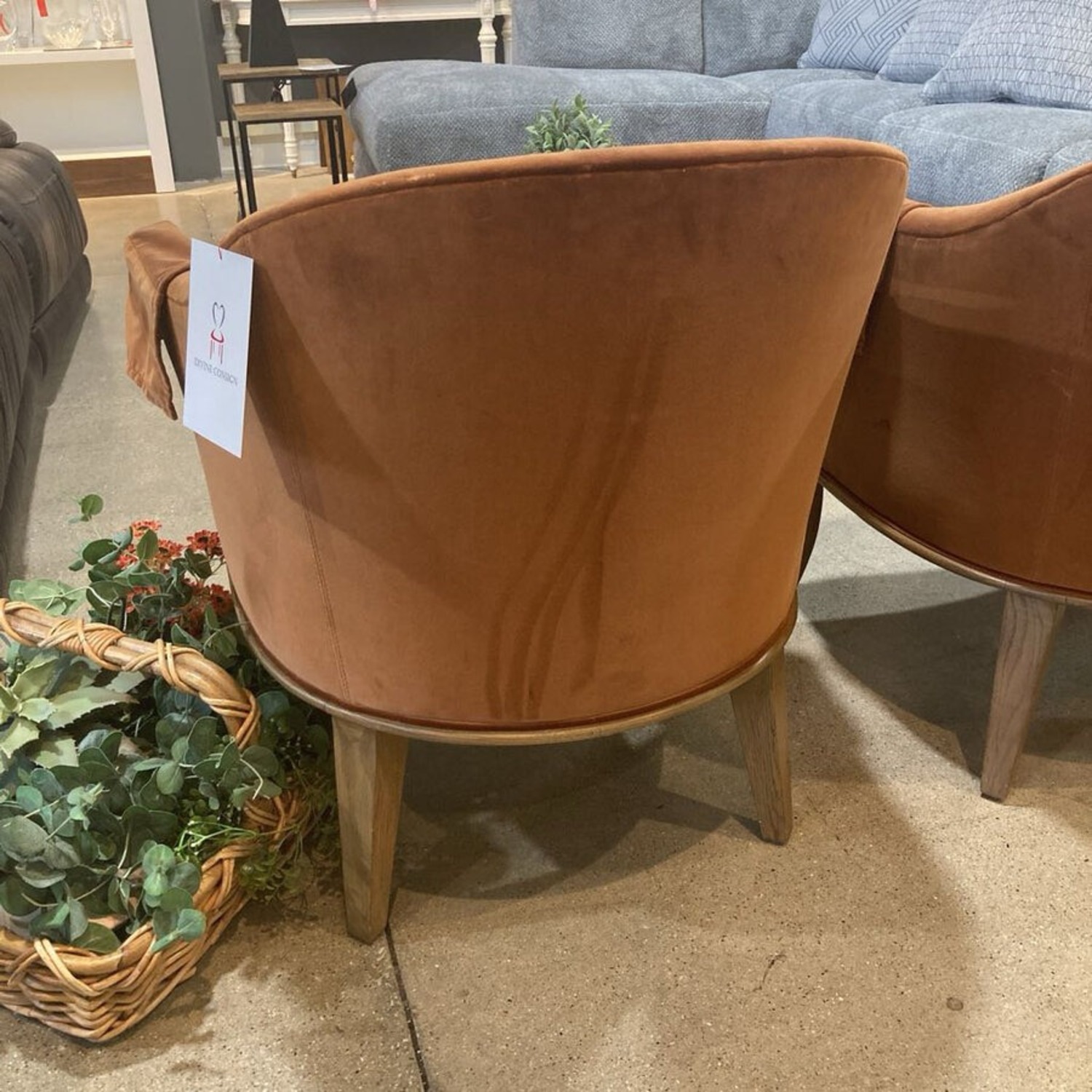 Archers Hall Upholstered Velvet Lounge Chair - image-14