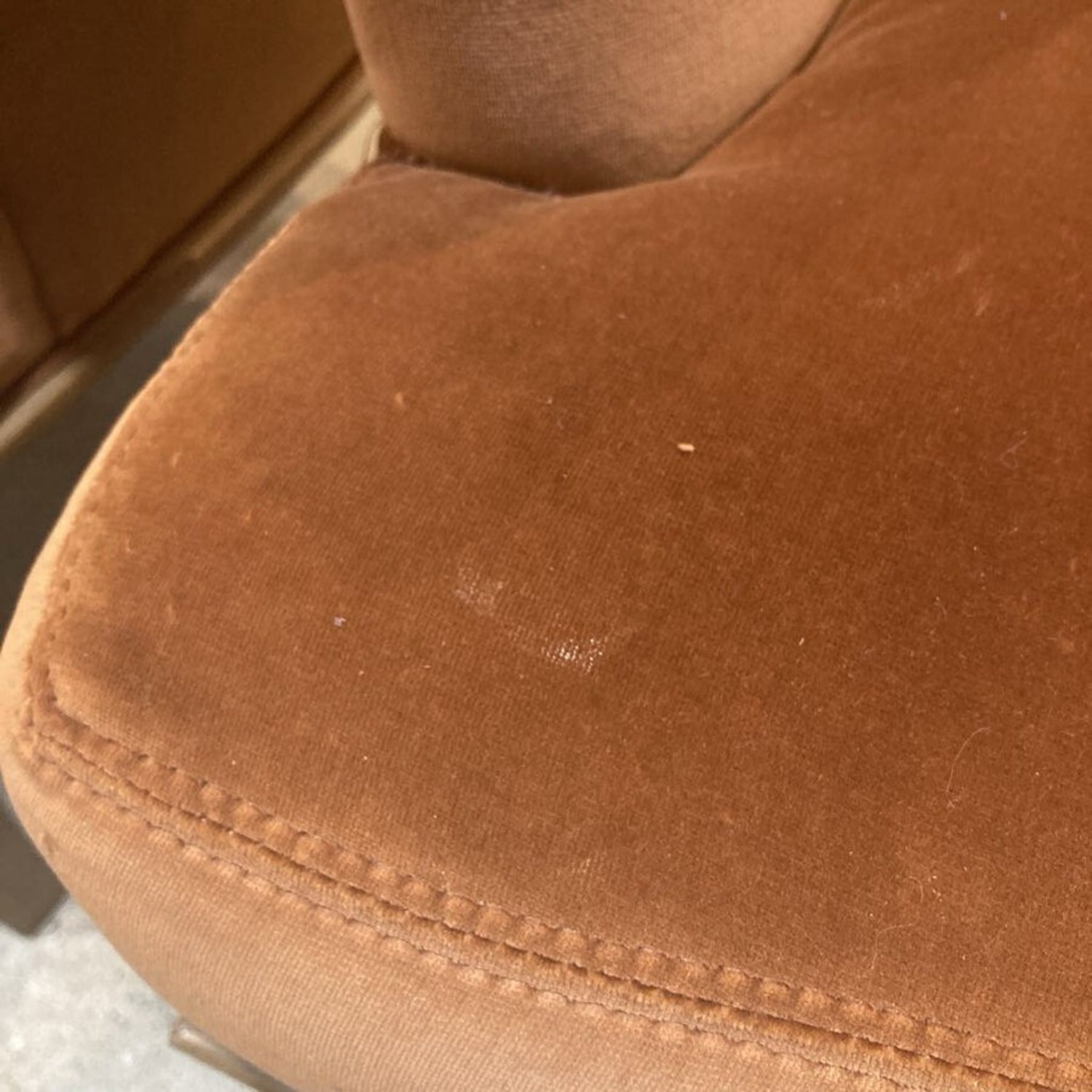 Archers Hall Upholstered Velvet Lounge Chair - image-11