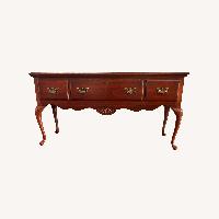 Dark Brown Wood Buffet/Server