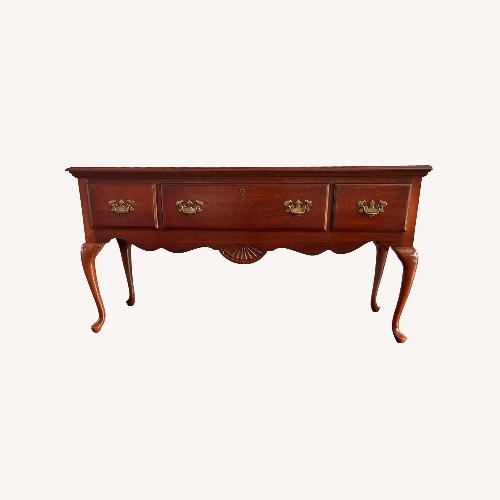Used Dark Brown Wood Buffet/Server for sale on AptDeco