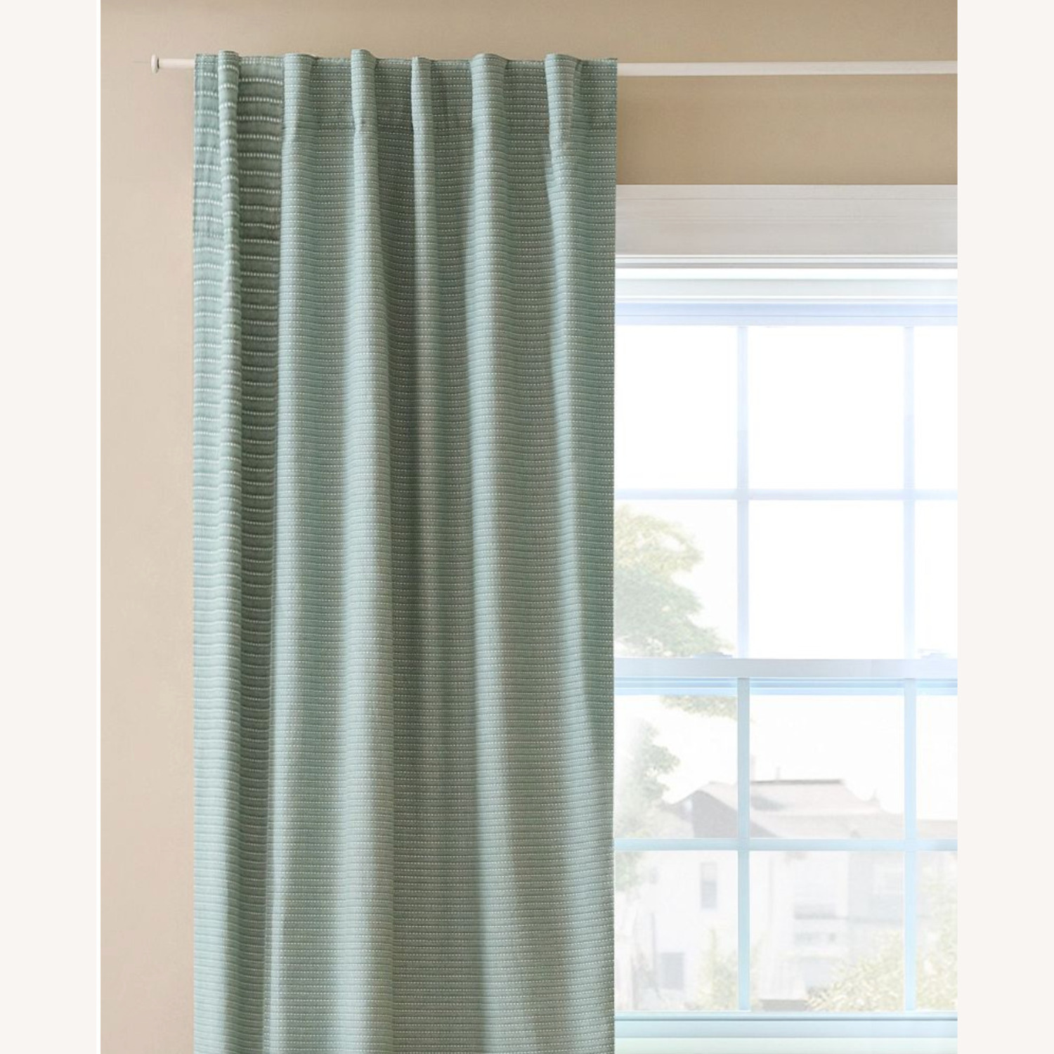 West Elm Kids Blackout Curtains (Sage) - image-3