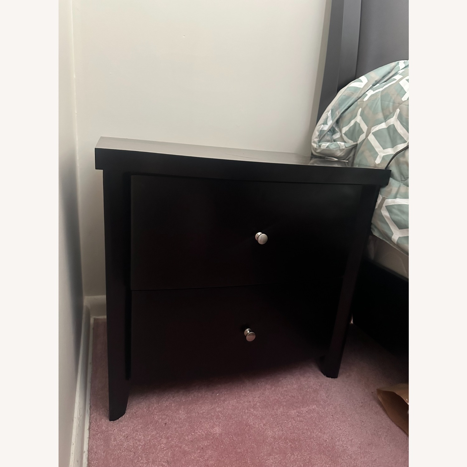 2 Drawer Nightstand - image-2