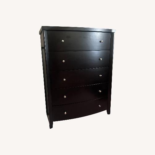 Used Dark Brown Wood Dresser for sale on AptDeco