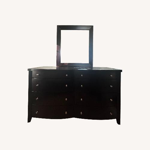 Used 6 Drawer Dresser With Vanity Mirror for sale on AptDeco