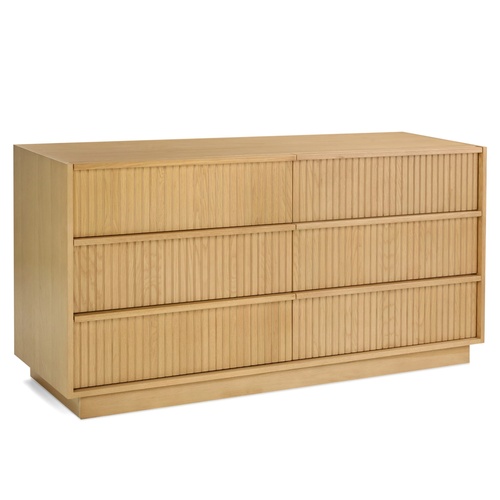 Used Article Kouva 6-Drawer Dresser - Natural Oak for sale on AptDeco
