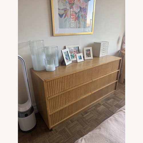 Used Article Kouva 6-Drawer Dresser - Natural Oak for sale on AptDeco