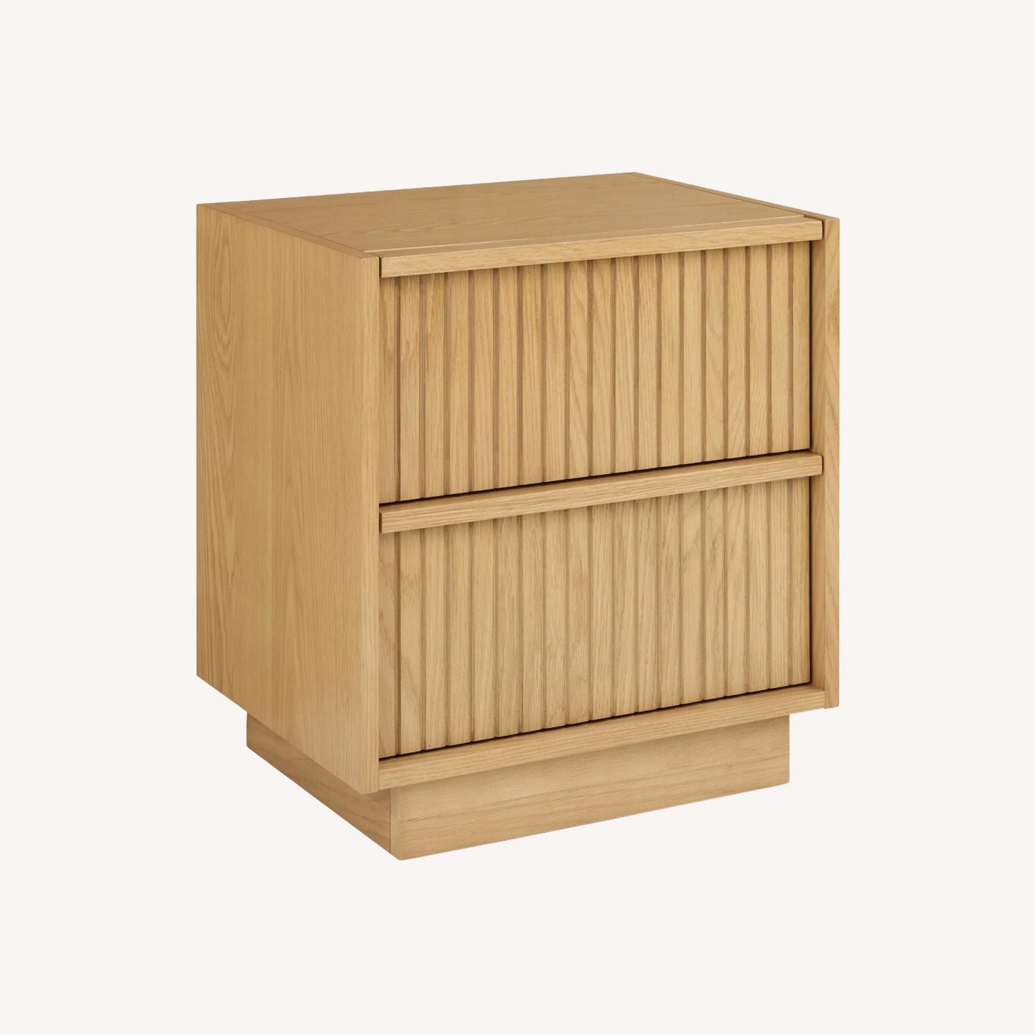 Article Natural Wood Nightstands - image-0