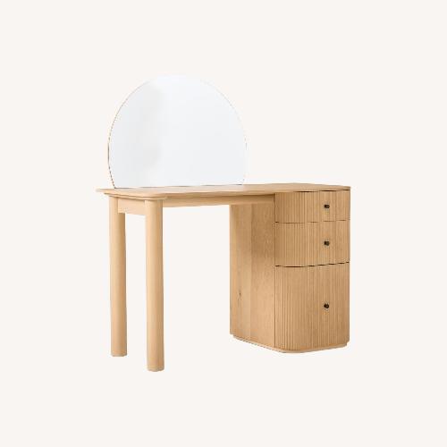 Used West Elm Ellington Natural Wood Vanity for sale on AptDeco