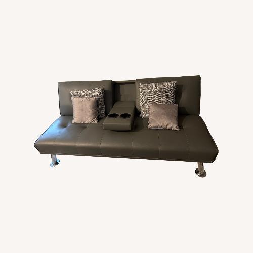 Used Walmart Light Gray Futon for sale on AptDeco