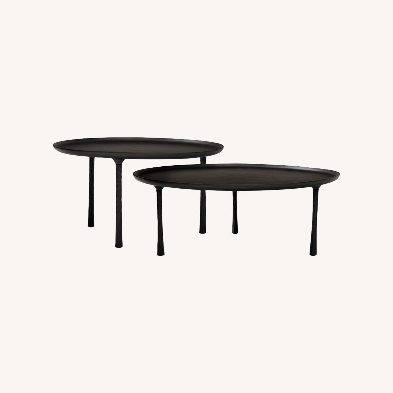 West Elm Sintra Black Metal Coffee Table - image-0