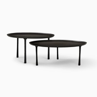 West Elm Sintra Black Metal Coffee Table