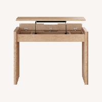 Article Natural Wood Desk