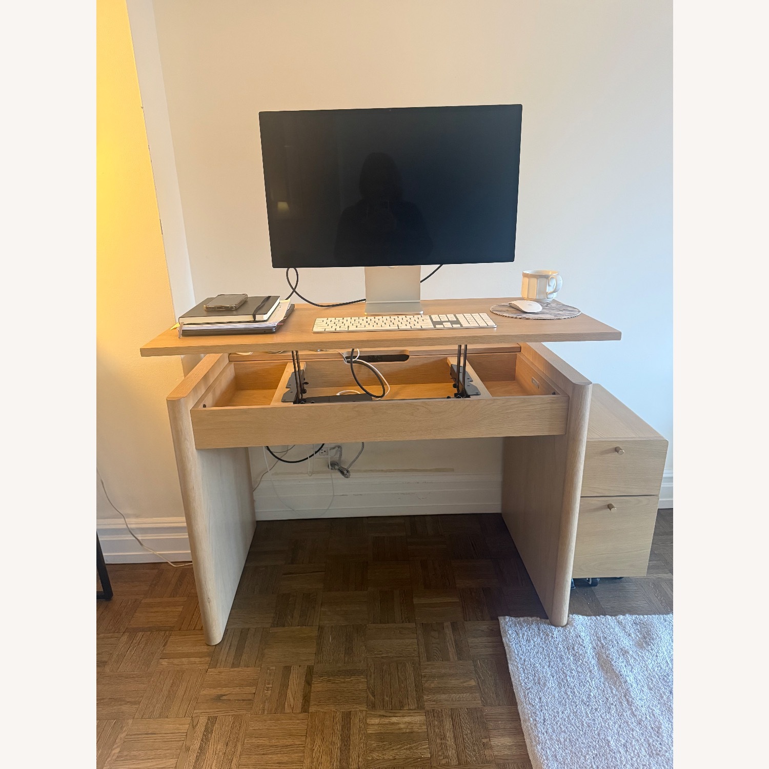 Article Natural Wood Desk - image-2