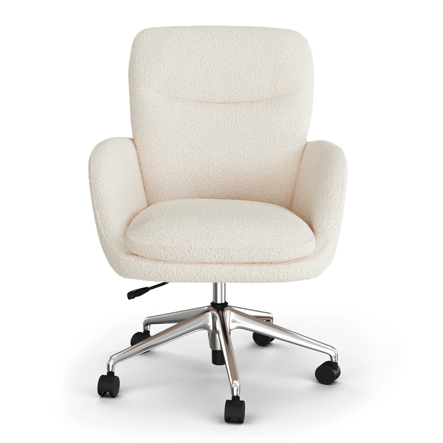 Article White Fabric Office Chair - image-0