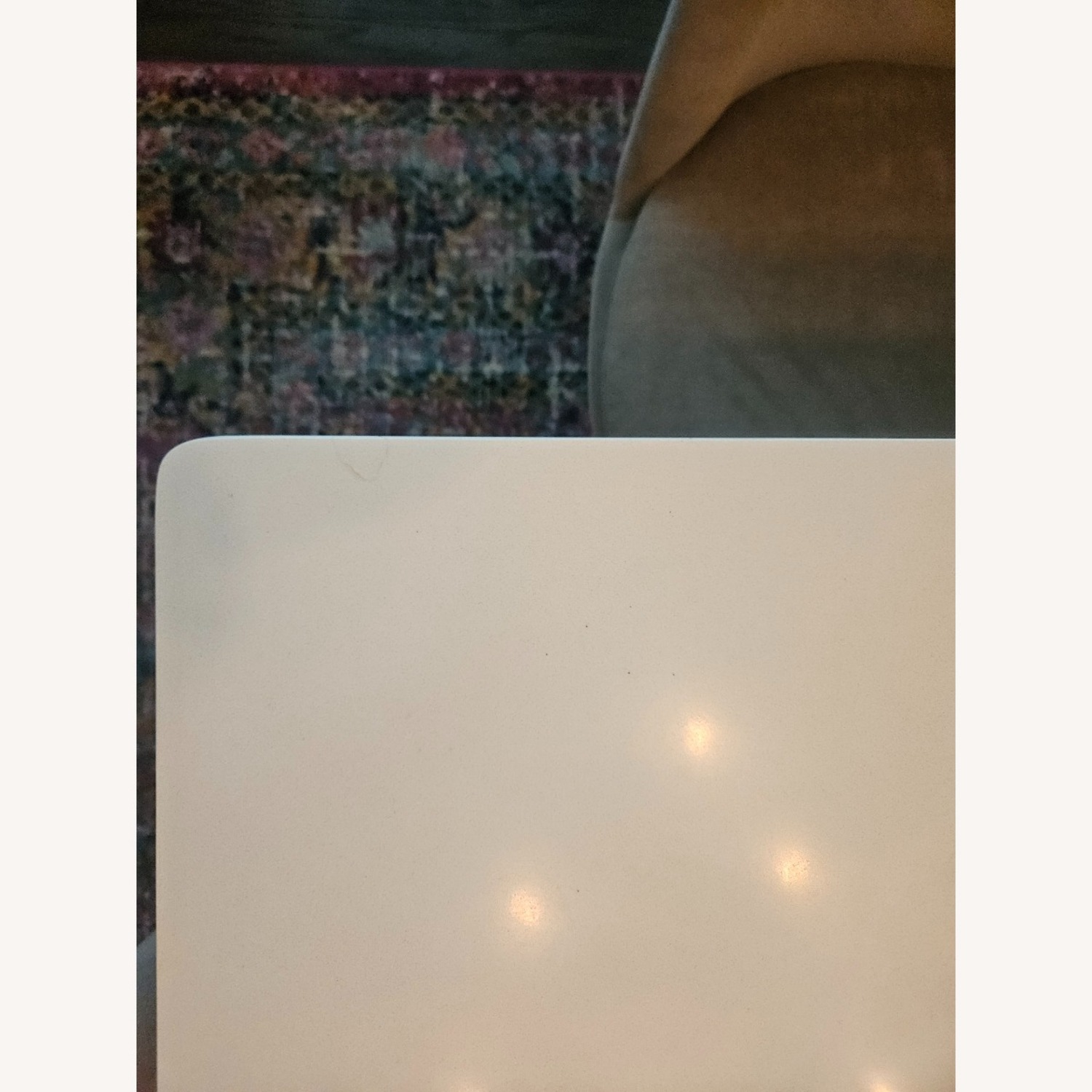 West Elm Canto White Quartz Dining Table - image-4