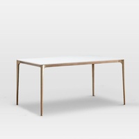 West Elm Canto White Quartz Dining Table